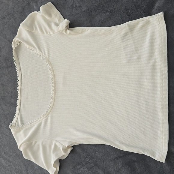 Dazy Elegant Cream Women's Top Size M - Picture 1 of 3